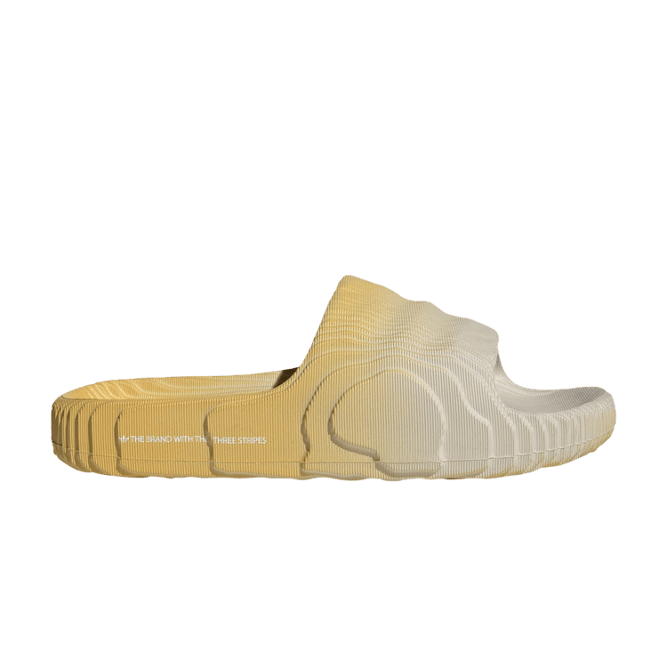 Adidas Adilette 22 Slide 'Alumina Oat' — Alumina/Oat/Off White