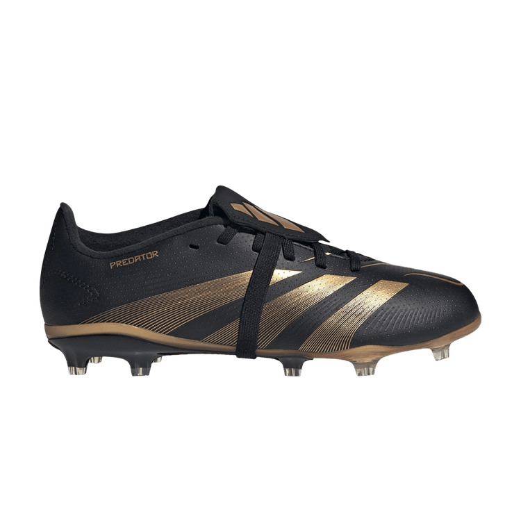 Jude Bellingham x adidas Predator 24 League FG K 'Belligold Pack' — Core Black/Gold Metallic/Core Black