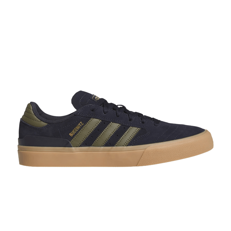 Adidas Busenitz Vulc 2 'Legend Ink Olive Strata' — Legend Ink/Olive Strata/Gold Metallic