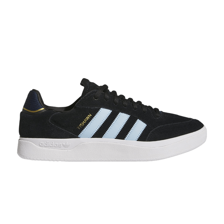 Adidas Tyshawn Low 'Black Clear Sky' — Core Black/Clear Sky/Collegiate Navy