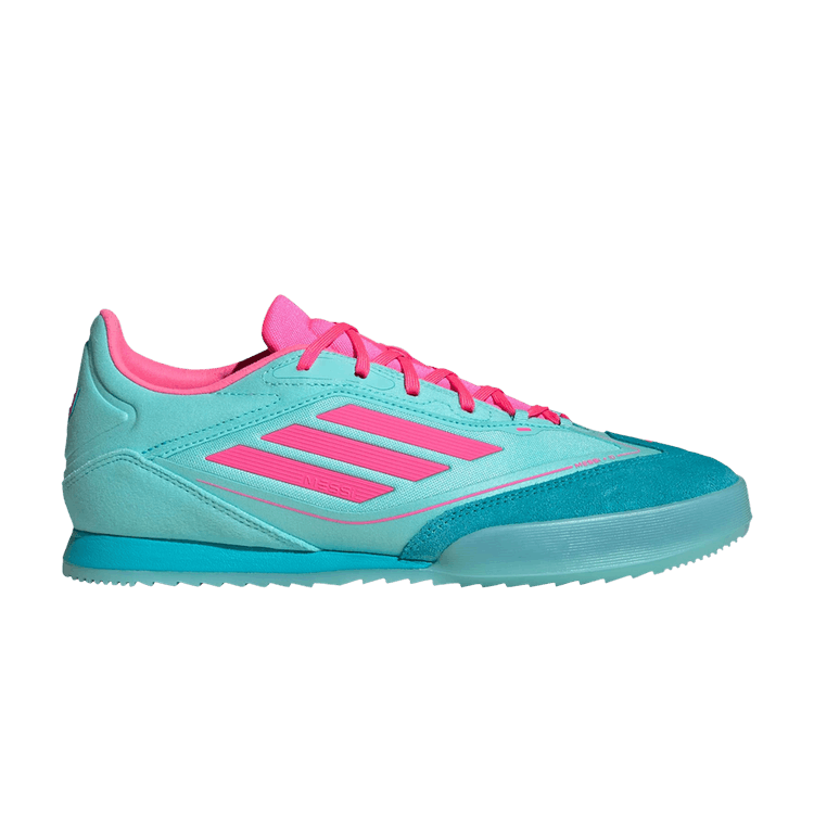 adidas Messi Adizero F50 Freestyle 'La Vida Tropical Pack' — Flash Aqua/Lucid Pink/Lucid Cyan