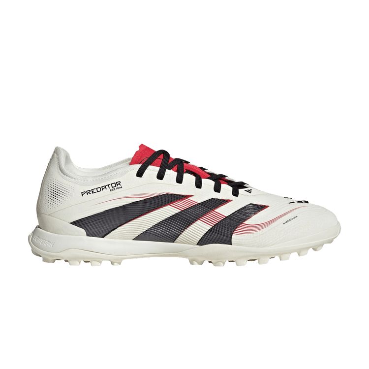 Adidas Predator 24 Pro Turf 'Goal Hunter Pack' — Off White/Core Black/Pure Ruby