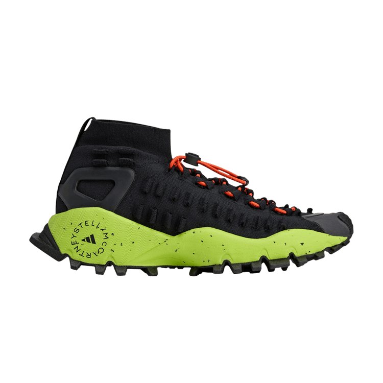 Stella McCartney x adidas Seeulater 2 'Black Solar Green' — Core Black/Solar Green/Active Orange