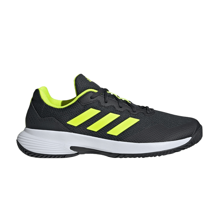 adidas GameCourt 2.0 'Carbon Lucid Lemon' — Carbon/Lucid Lemon/Cloud White