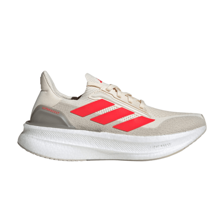 Adidas Wmns UltraBoost 5X 'Wonder White Lucid Red' — Wonder White/Lucid Red/Putty Beige