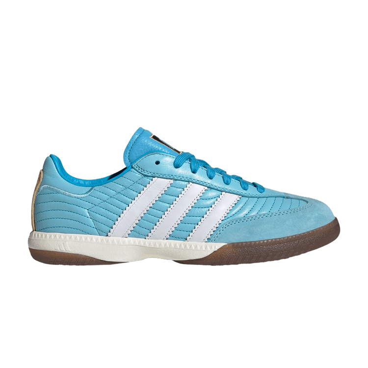 NTS Radio x adidas Samba Millennium 'Light Blue White Gum' — Cloud White/Cloud White/Gum