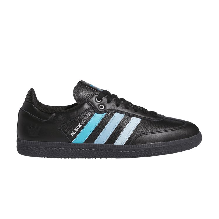 Charlotte FC x Black Sheep x adidas Samba ADV 'Carolina Kit' — Core Black/Cloud White/Ice Blue