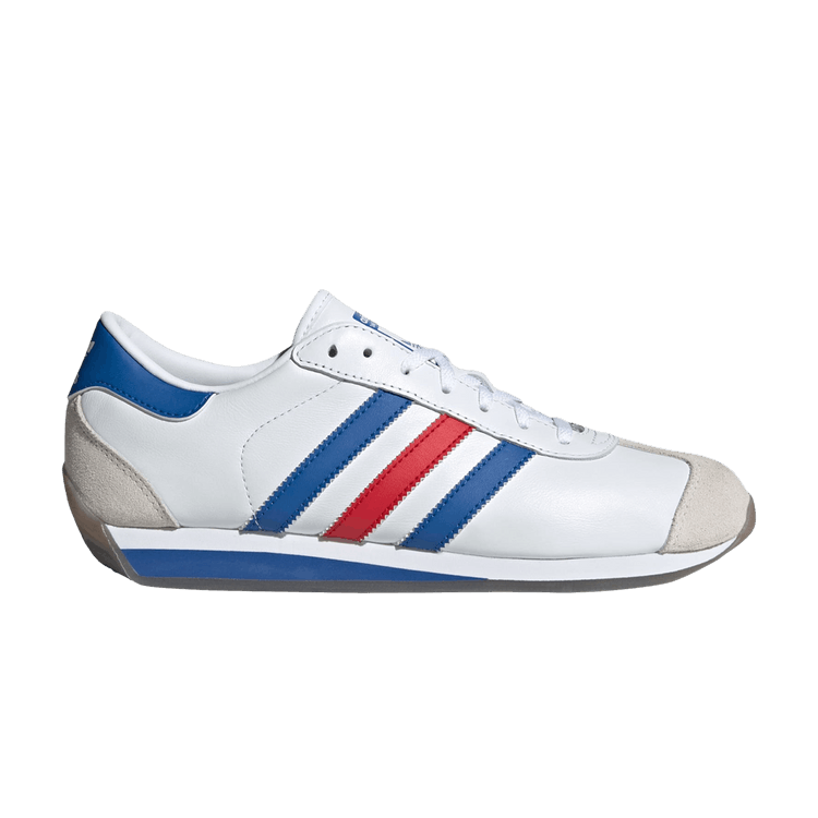 adidas Country 2 'White Scarlet Blue' — Cloud White/Better Scarlet/Blue
