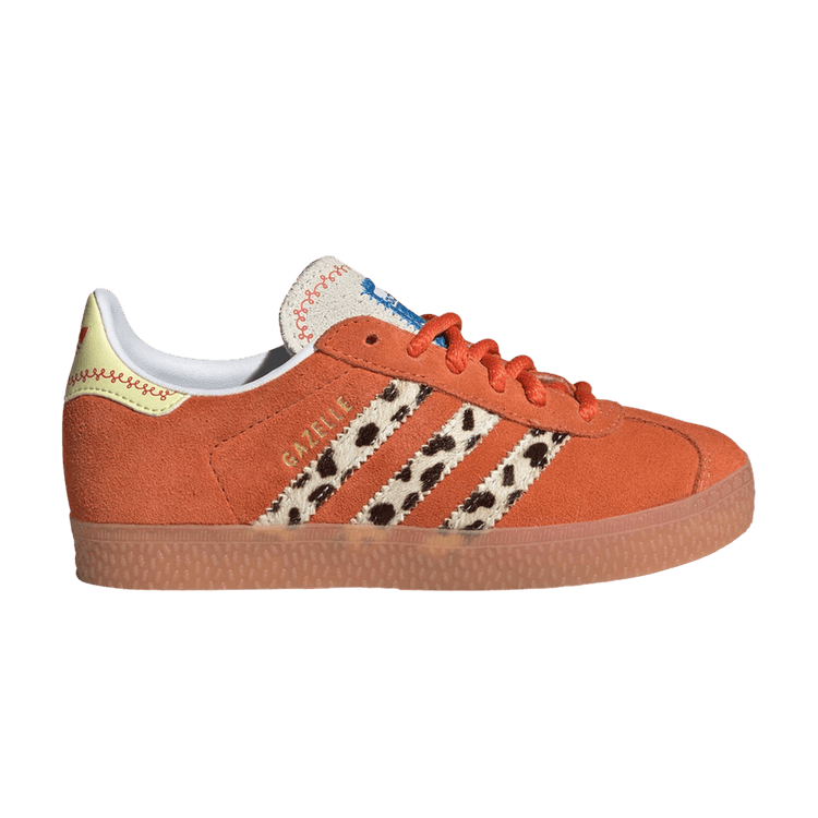 Toy Story x adidas Gazelle C 'Jessie' — Orange/Cloud White/Gum