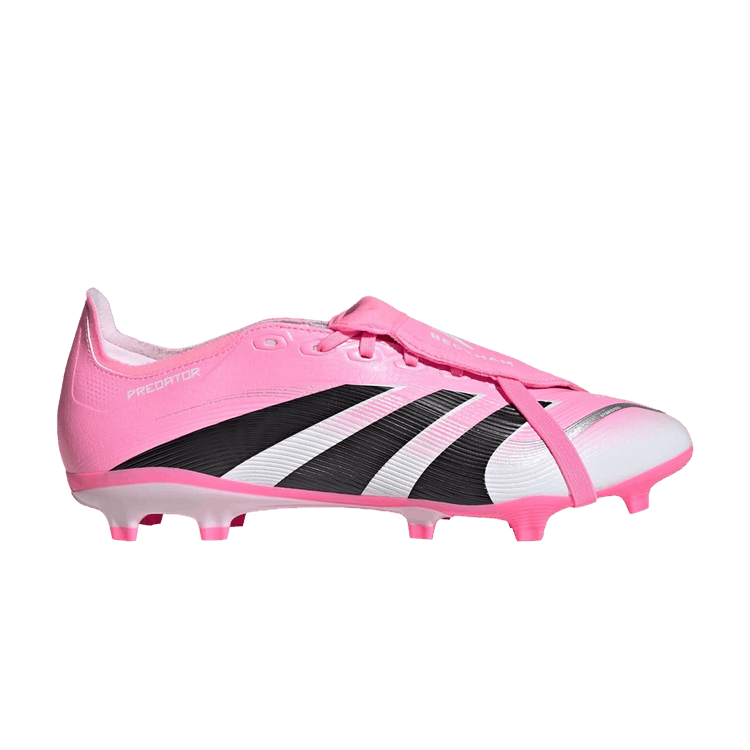 David Beckham x adidas Predator League Foldover Tongue FG MG 'Miami' — Beam Pink/Core Black/Cloud White