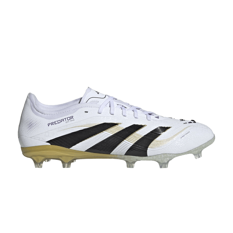 adidas Predator 24 Pro FG 'Road to Glory Pack' — Cloud White/Core Black/Gold Metallic