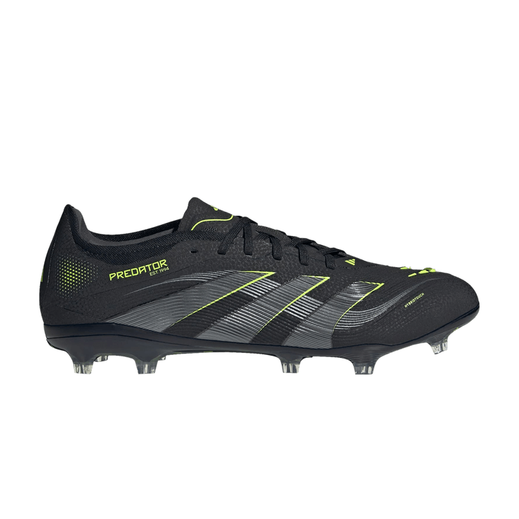adidas Predator 24 Pro FG 'Electric Stealth Pack' — Core Black/Carbon/Lucid Lemon