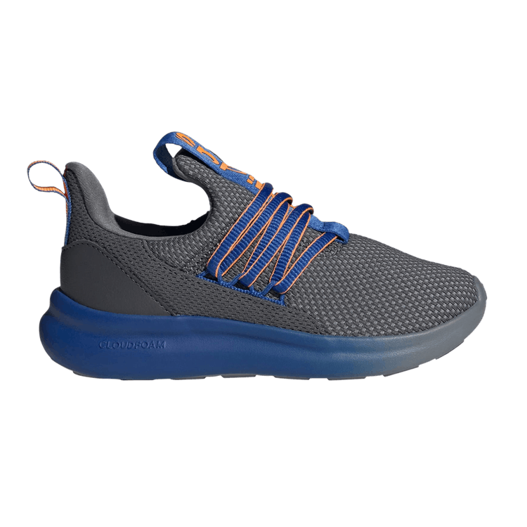 Adidas Lite Racer Adapt 7.0 K 'Grey Royal Blue Orange' — Grey Six/Royal Blue/Crew Orange