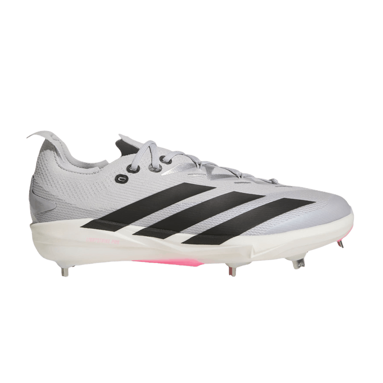 adidas Adizero Electric+ 2.0 'Team Light Grey Black' — Team Light Grey/Core Black/Silver Metallic