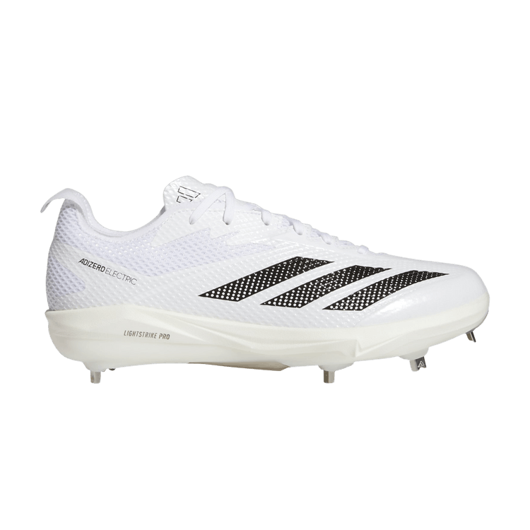 adidas Adizero Electric 2.0 'White Black' — Cloud White/Core Black/Silver Metallic