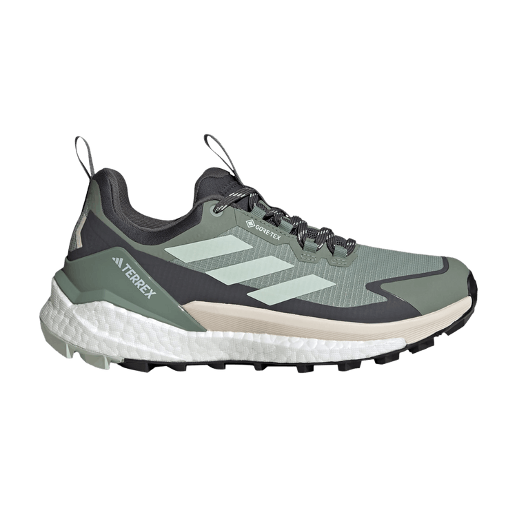 adidas Wmns Terrex Free Hiker 2.0 Low GORE-TEX 'Silver Green' — Silver Green/Linen Green/Grey Six