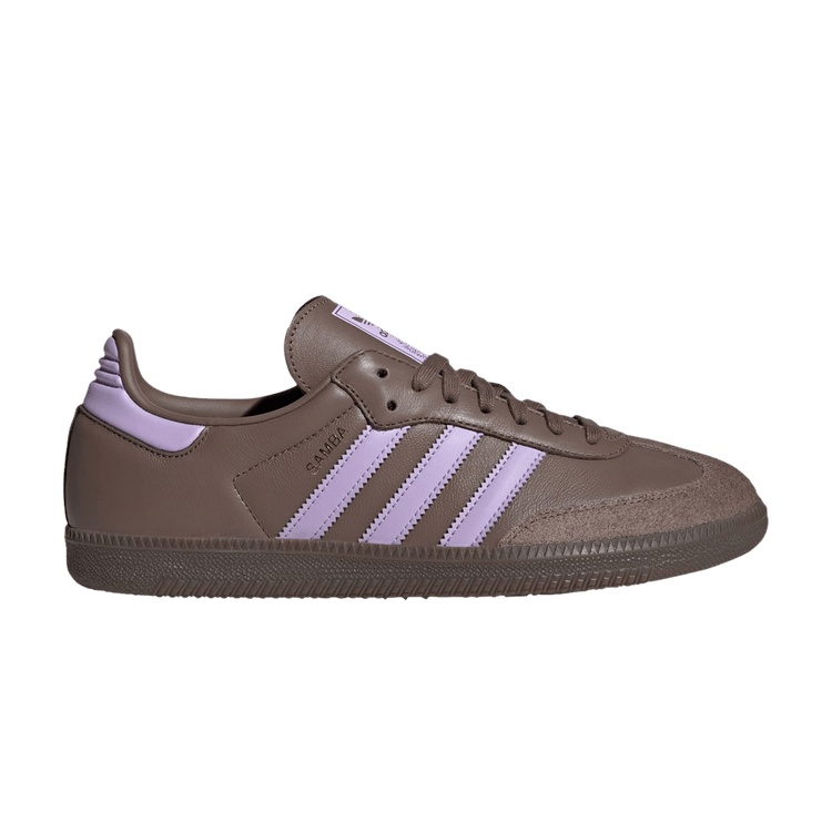 Adidas Samba OG 'Earth Strata Purple Glow' — Earth Strata/Purple Glow/Gum
