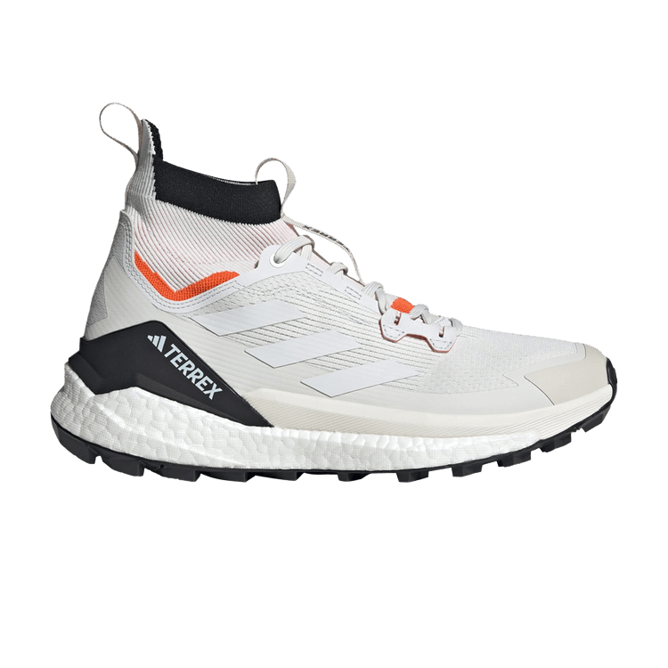Adidas Terrex Free Hiker 2.0 'Crystal White Semi Impact Orange' — Crystal White/Crystal White/Semi Impact Orange