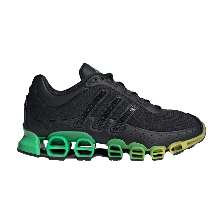 adidas Wmns a3 Megaride 'Black Semi Screaming Green' — Core Black/Semi Screaming Green/Yellow