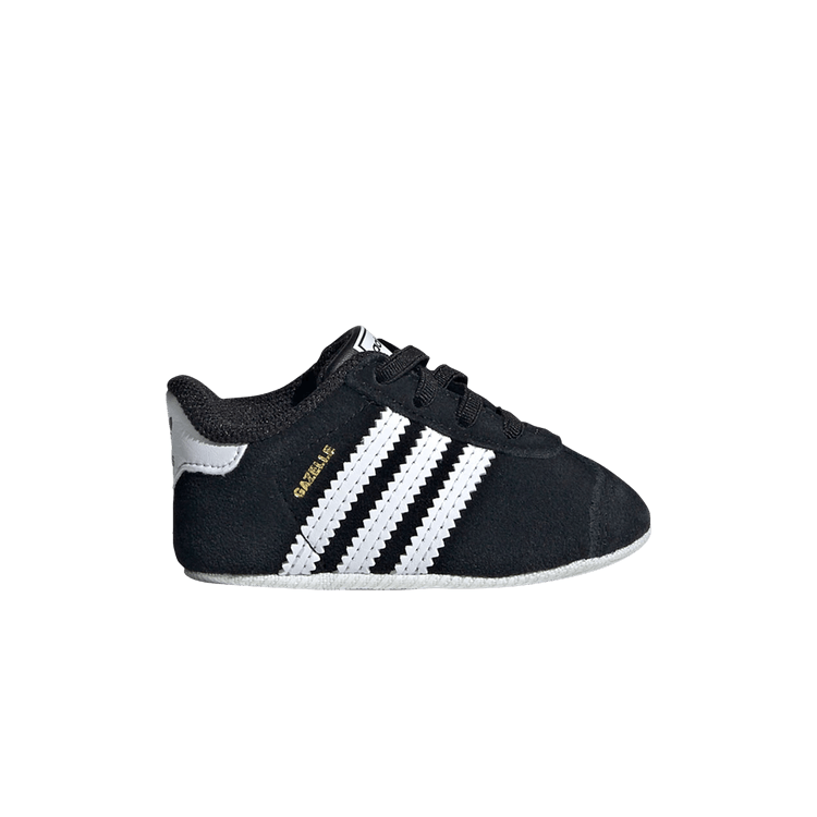 Adidas Gazelle Crib 'Black White' — Core Black/Cloud White/Cloud White