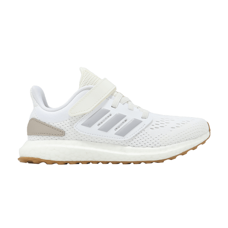 Adidas PureBoost C 'White Glory Grey Gum' — Footwear White/Glory Grey/Footwear White