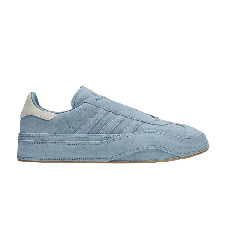 adidas Y-3 Gazelle 'Tactile Blue' — Tactile Blue/Tactile Blue/Alumina