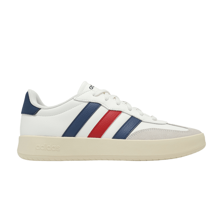 Adidas Barreda 'Off White Dark Blue Better Scarlet' — Off White/Dark Blue/Better Scarlet