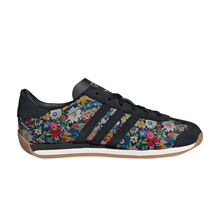 Liberty London x adidas Wmns Country OG 'Floral Embroidery' — Aurora Ink/Gum/Off White