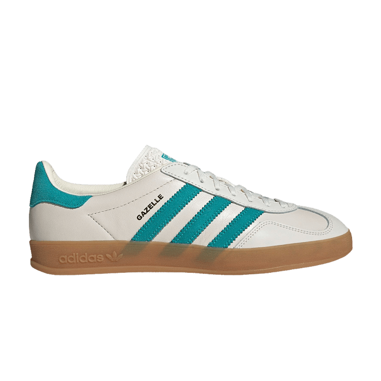 adidas Gazelle Indoor 'Chalk Turquoise' — Chalk White/Footwear White/Gum