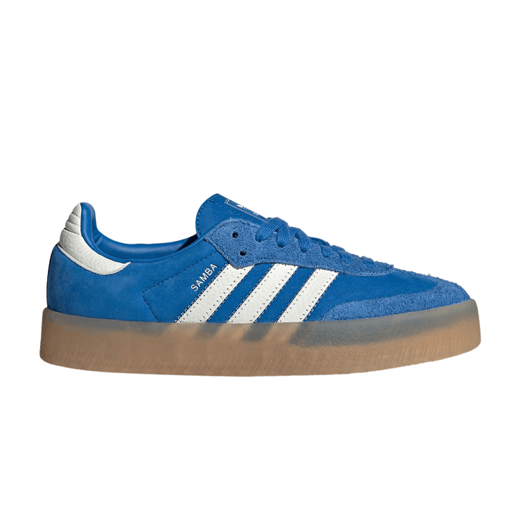 adidas Wmns Sambae 'Blue Gum' — Cloud White/Silver Metallic/Gum