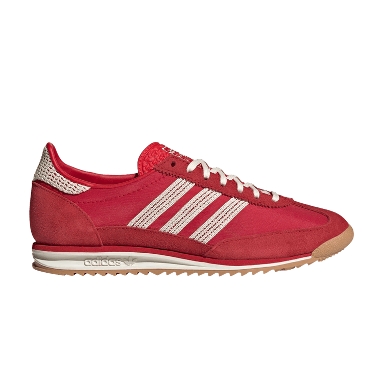 adidas Wmns SL72 OG 'Crochet Pack - Scarlet' — Better Scarlet/Wonder White/Off White