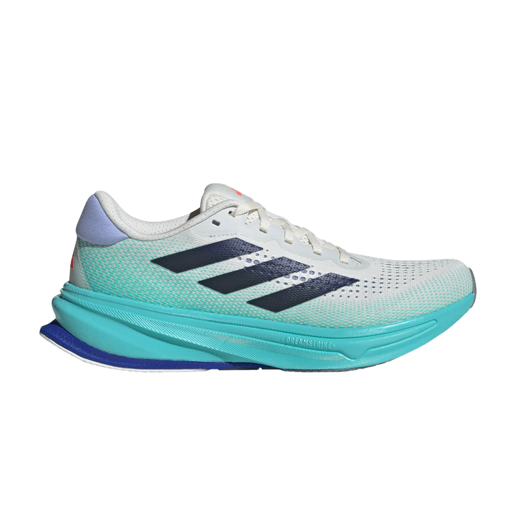 Adidas Supernova Rise 'Lucid Blue Flash Aqua' — Off White/Lucid Blue/Flash Aqua