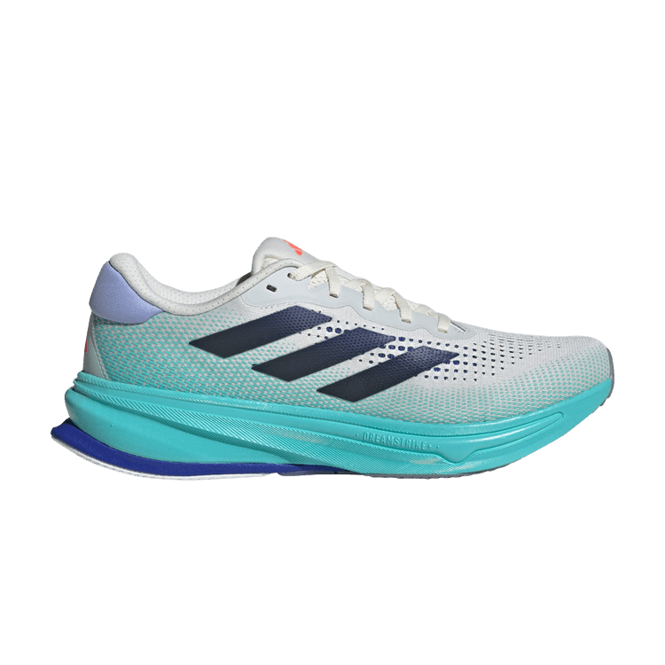 Adidas Wmns Supernova Rise 'Lucid Blue Flash Aqua' — Off White/Lucid Blue/Flash Aqua