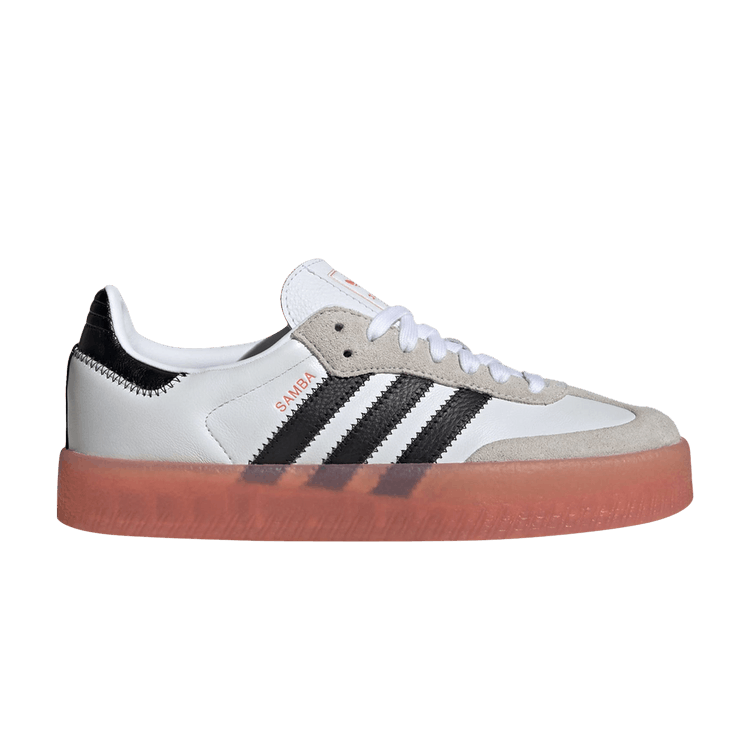 adidas Wmns Sambae 'White Black Semi Coral' — Cloud White/Core Black/Semi Coral