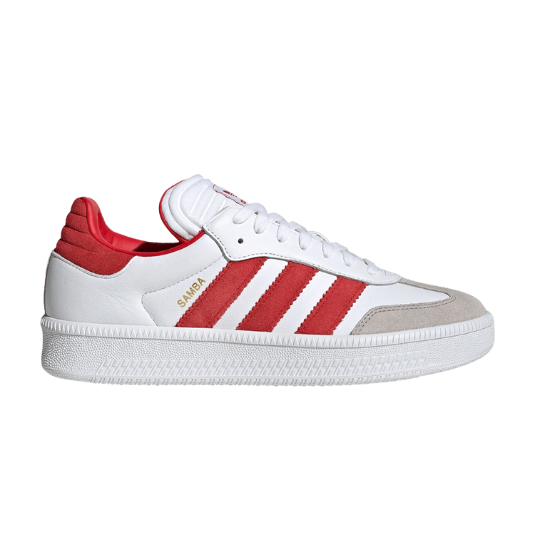 adidas Samba XLG 'White Better Scarlet' — Cloud White/Better Scarlet/Clear Granite
