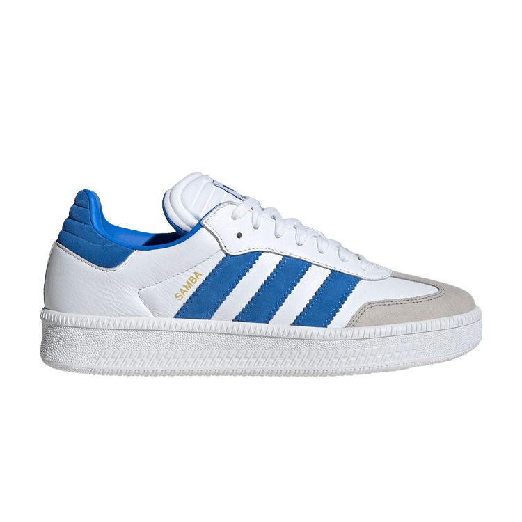adidas Samba XLG 'White Bright Royal' — Cloud White/Bright Royal/Clear Granite