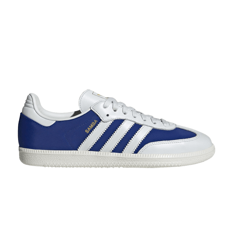 adidas Samba OG 'Crystal White Royal Blue' — Crystal White/Crystal White/Royal Blue