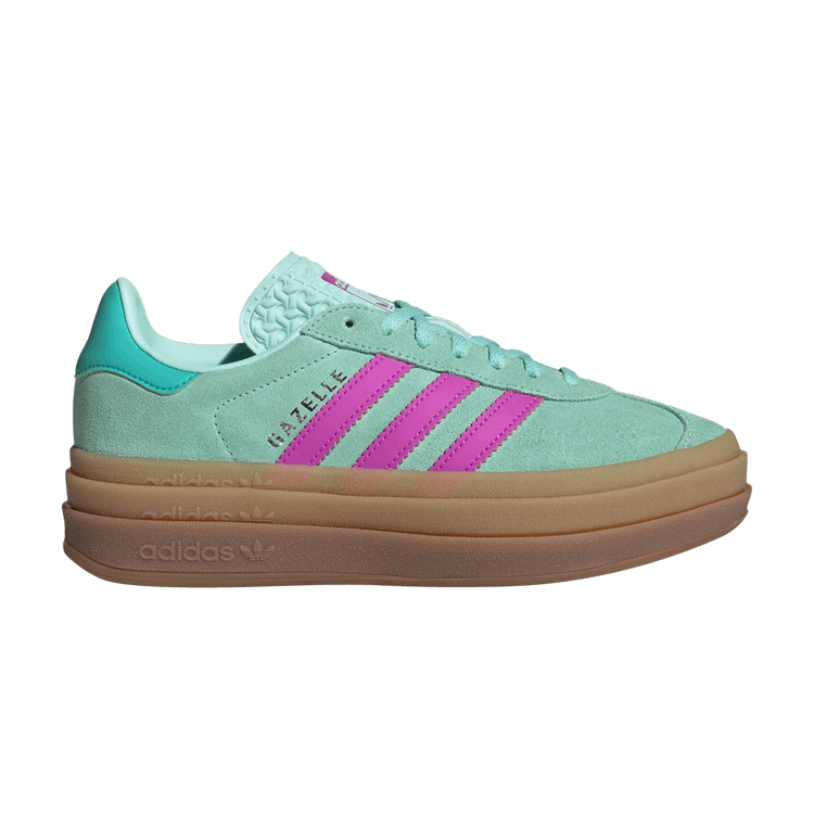adidas Gazelle Bold J 'Clear Mint Flash Pink' — Clear Mint/Flash Pink/Mint Rush