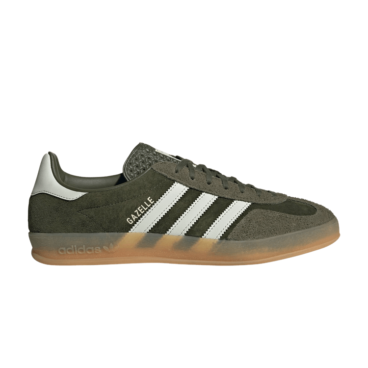 adidas Gazelle Indoor 'Night Cargo Gum' — Night Cargo/Alumina/Gum