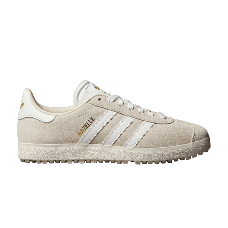 adidas Wmns Gazelle Spikeless Golf 'Alumina' — Alumina/Cloud White/Gold Metallic