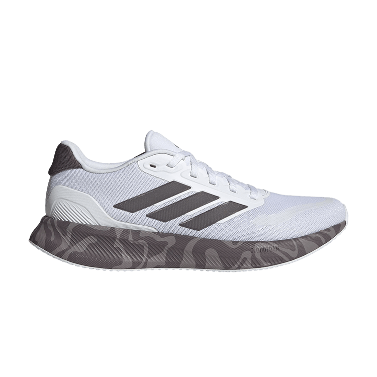 Adidas Wmns Runfalcon 5 'White Grey Strata' — Cloud White/Grey Strata/Core Black