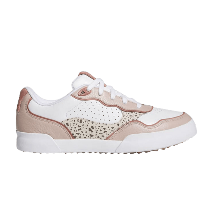 adidas Wmns Retrocross 25 Spikeless Golf 'White Wonder Taupe' — Cloud White/Wonder Taupe/Warm Clay