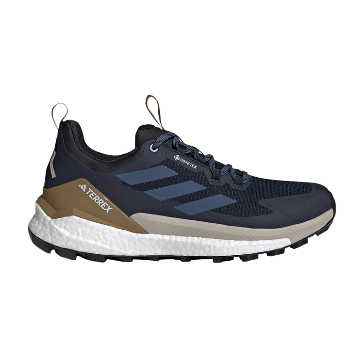 Adidas Terrex Free Hiker 2.0 Low GORE-TEX 'Legend Ink Bronze Strata' — Legend Ink/Wonder Steel/Bronze Strata