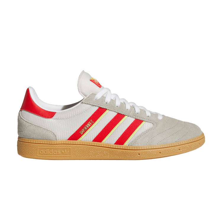 adidas Busenitz Vintage 'Feather Grey Red' — Feather Grey/Red/Orbit Grey