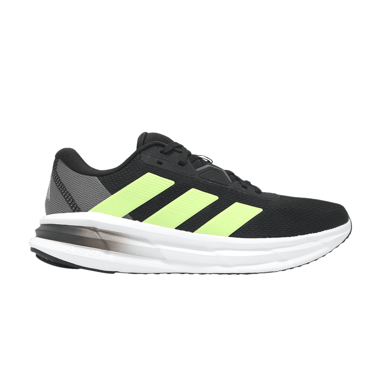 Adidas Galaxy 7 'Black Pulse Lime' — Core Black/Pulse Lime/Grey Five