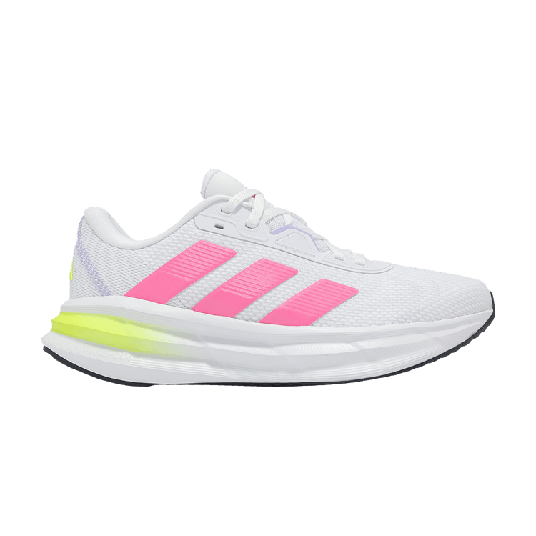 Adidas Wmns Galaxy 7 'White Lucid Pink Lemon' — Cloud White/Lucid Pink/Lucid Lemon