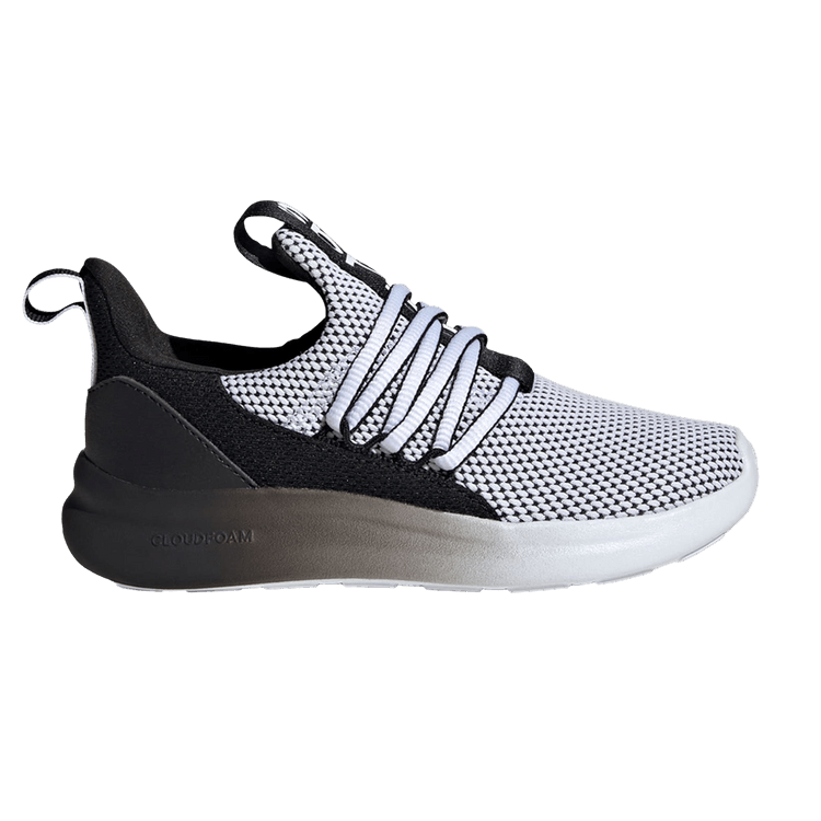 adidas Lite Racer Adapt 7.0 K 'White Black' — Cloud White/Core Black/Cloud White