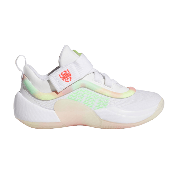 Haribo x adidas D.O.N. Issue #6 C 'Cloud White' — Cloud White/Solar Green/Cloud White
