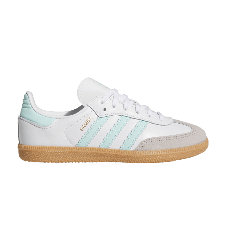 adidas Samba OG C 'White Semi Flash Aqua' — Cloud White/Semi Flash Aqua/Gum