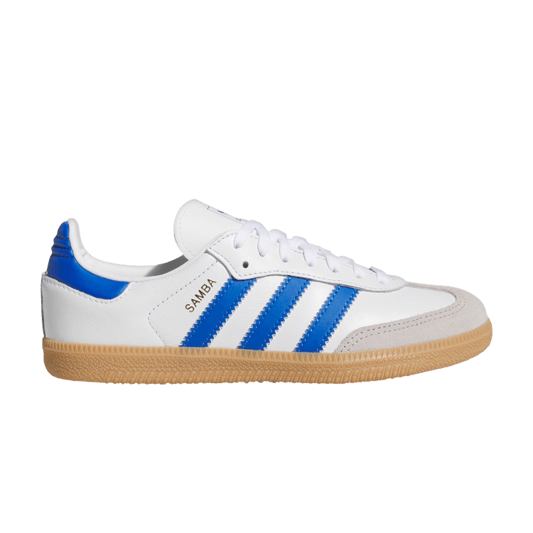 adidas Samba OG C 'White Blue Gum' — Cloud White/Blue/Gum